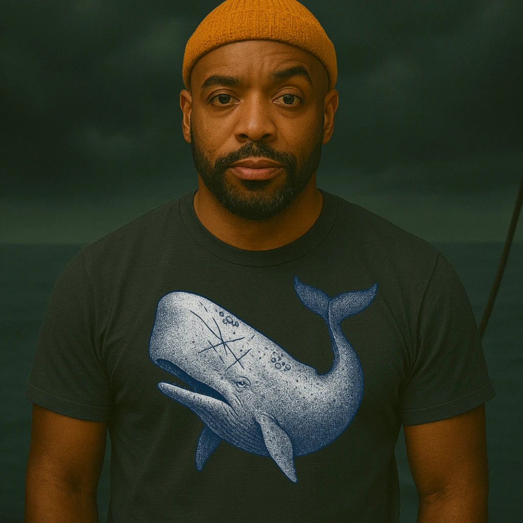 AtSea Moby Dick Starry Scars T-Shirt – Regular Fit | Graphic Oceanware