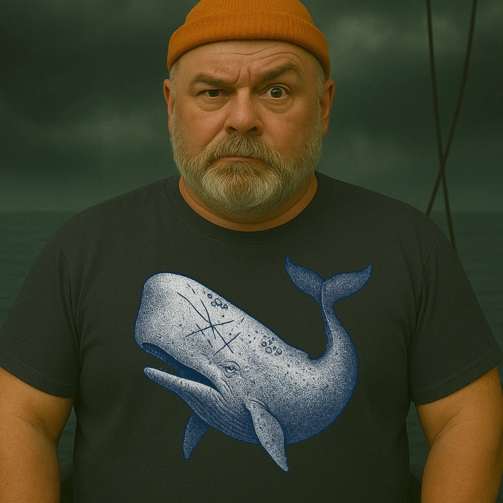 AtSea Moby Dick Starry Scars T-Shirt – Regular Fit | Graphic Oceanware
