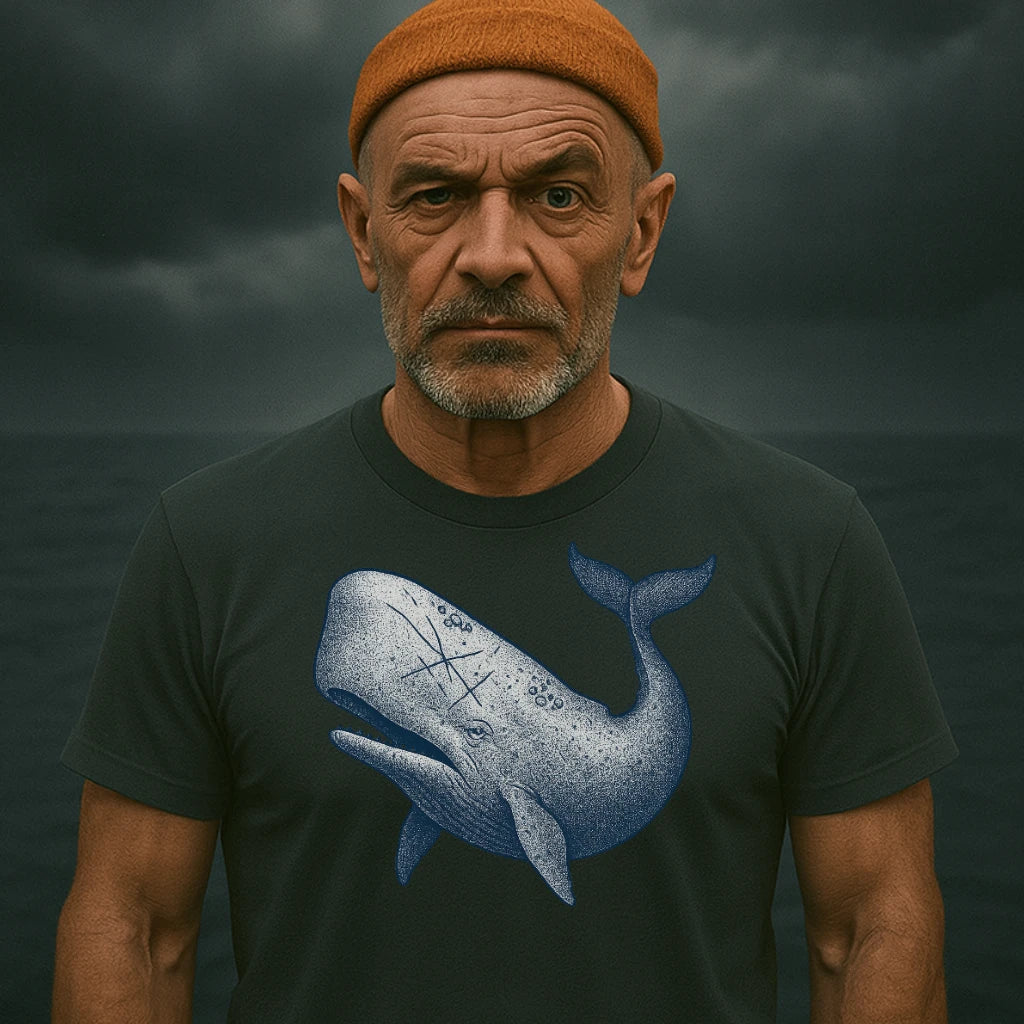 AtSea Moby Dick Starry Scars T-Shirt – Regular Fit | Graphic Oceanware