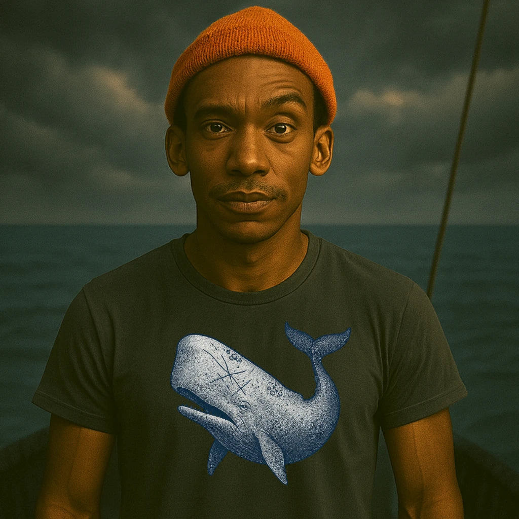 AtSea Moby Dick Starry Scars T-Shirt – Regular Fit | Graphic Oceanware