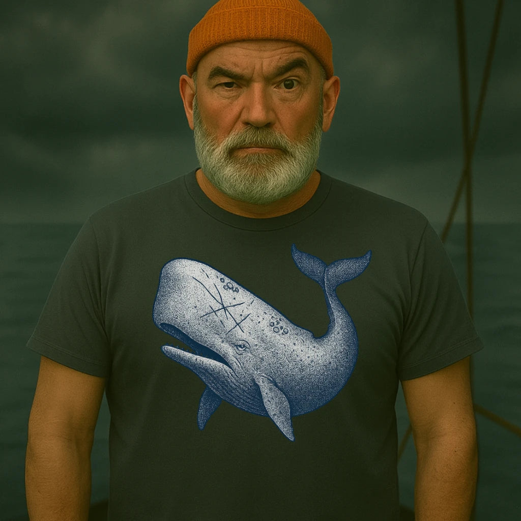 AtSea Moby Dick Starry Scars T-Shirt – Regular Fit | Graphic Oceanware