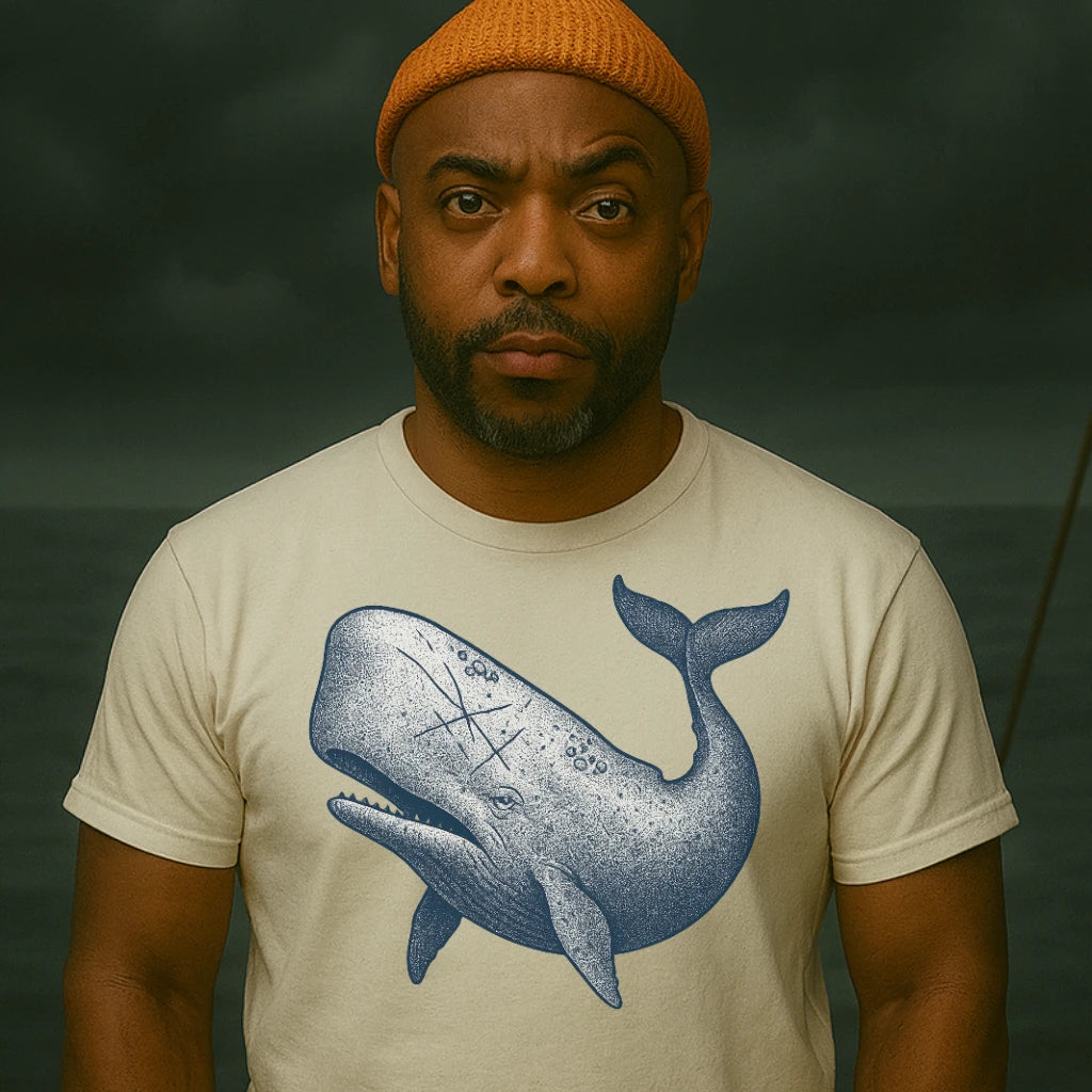 AtSea Moby Dick Starry Scars T-Shirt – Regular Fit | Graphic Oceanware