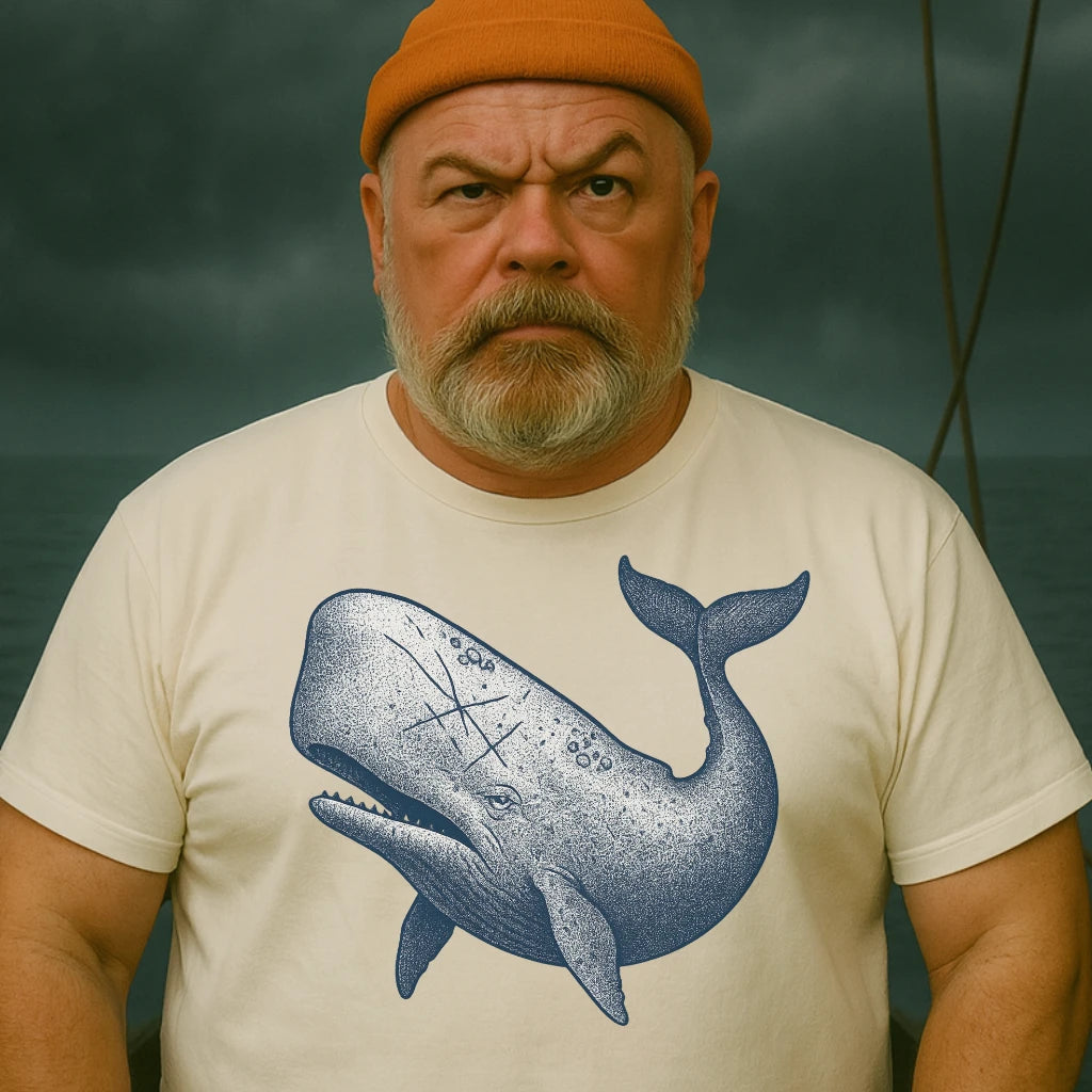 AtSea Moby Dick Starry Scars T-Shirt – Regular Fit | Graphic Oceanware