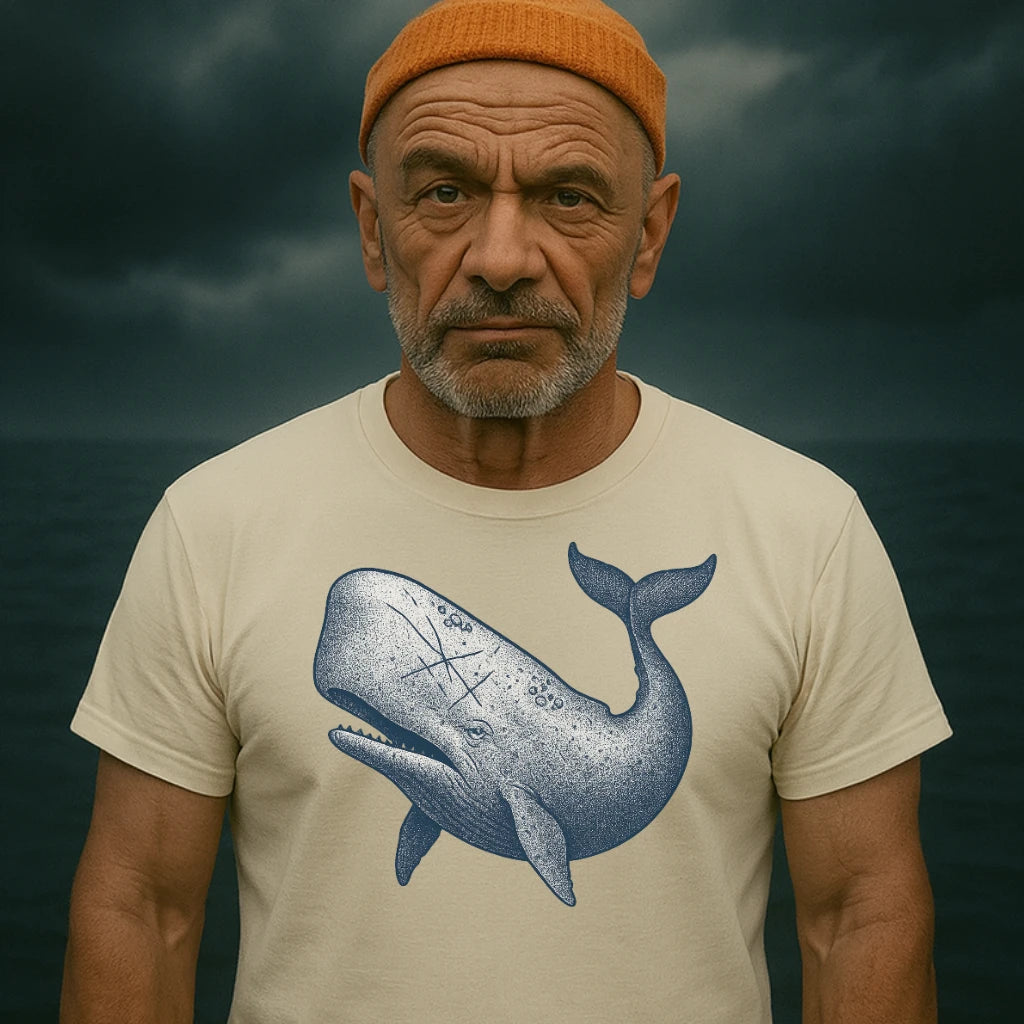 AtSea Moby Dick Starry Scars T-Shirt – Regular Fit | Graphic Oceanware