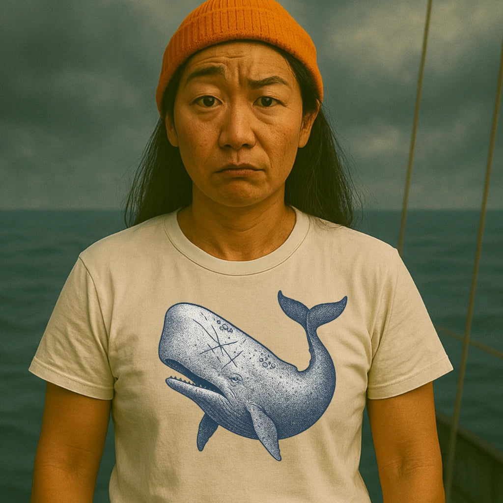 AtSea Moby Dick Starry Scars T-Shirt – Regular Fit | Graphic Oceanware