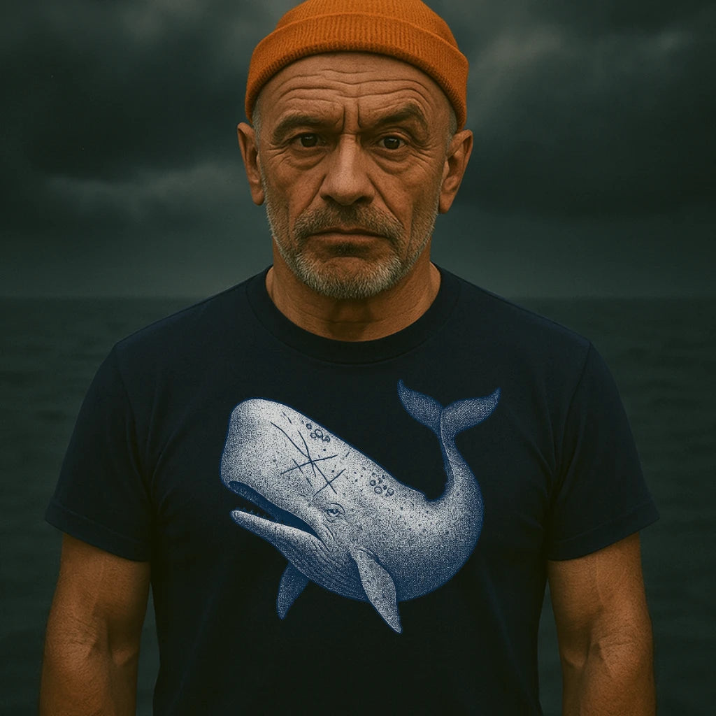 AtSea Moby Dick Starry Scars T-Shirt – Regular Fit | Graphic Oceanware