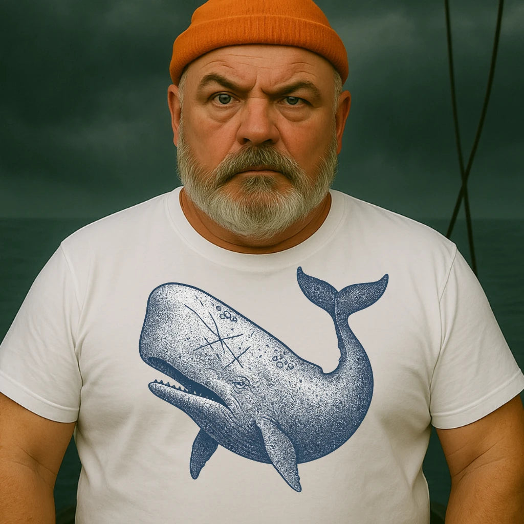 AtSea Moby Dick Starry Scars T-Shirt – Regular Fit | Graphic Oceanware