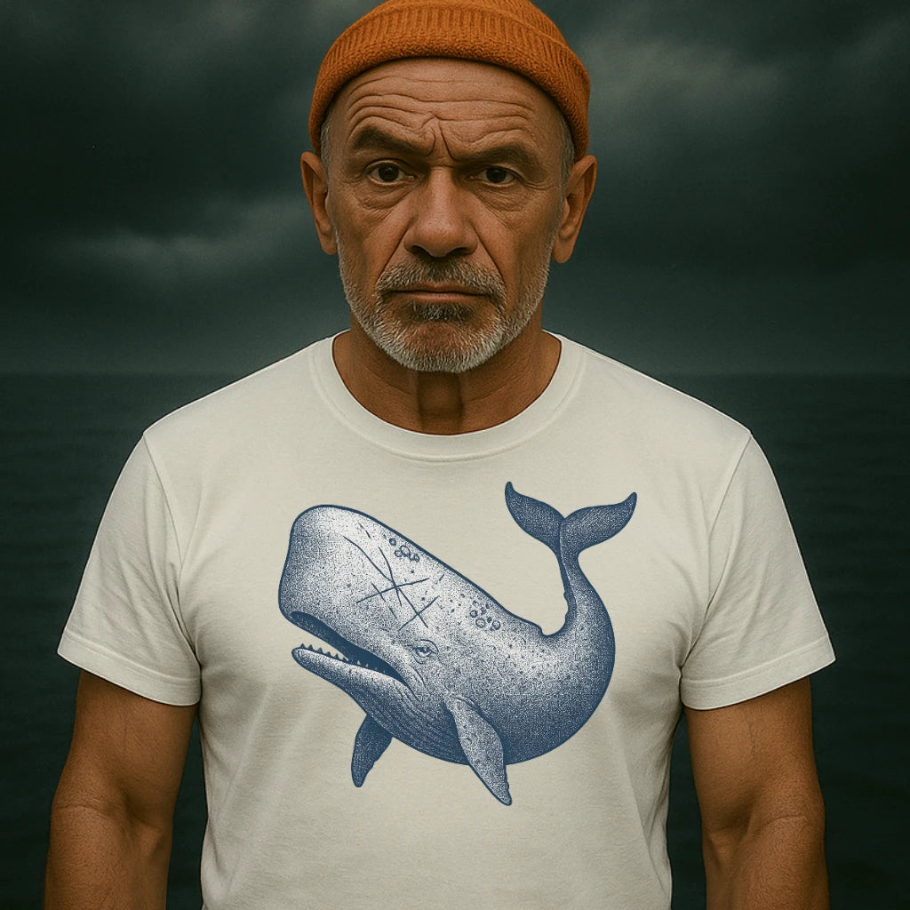 AtSea Moby Dick Starry Scars T-Shirt – Regular Fit | Graphic Oceanware