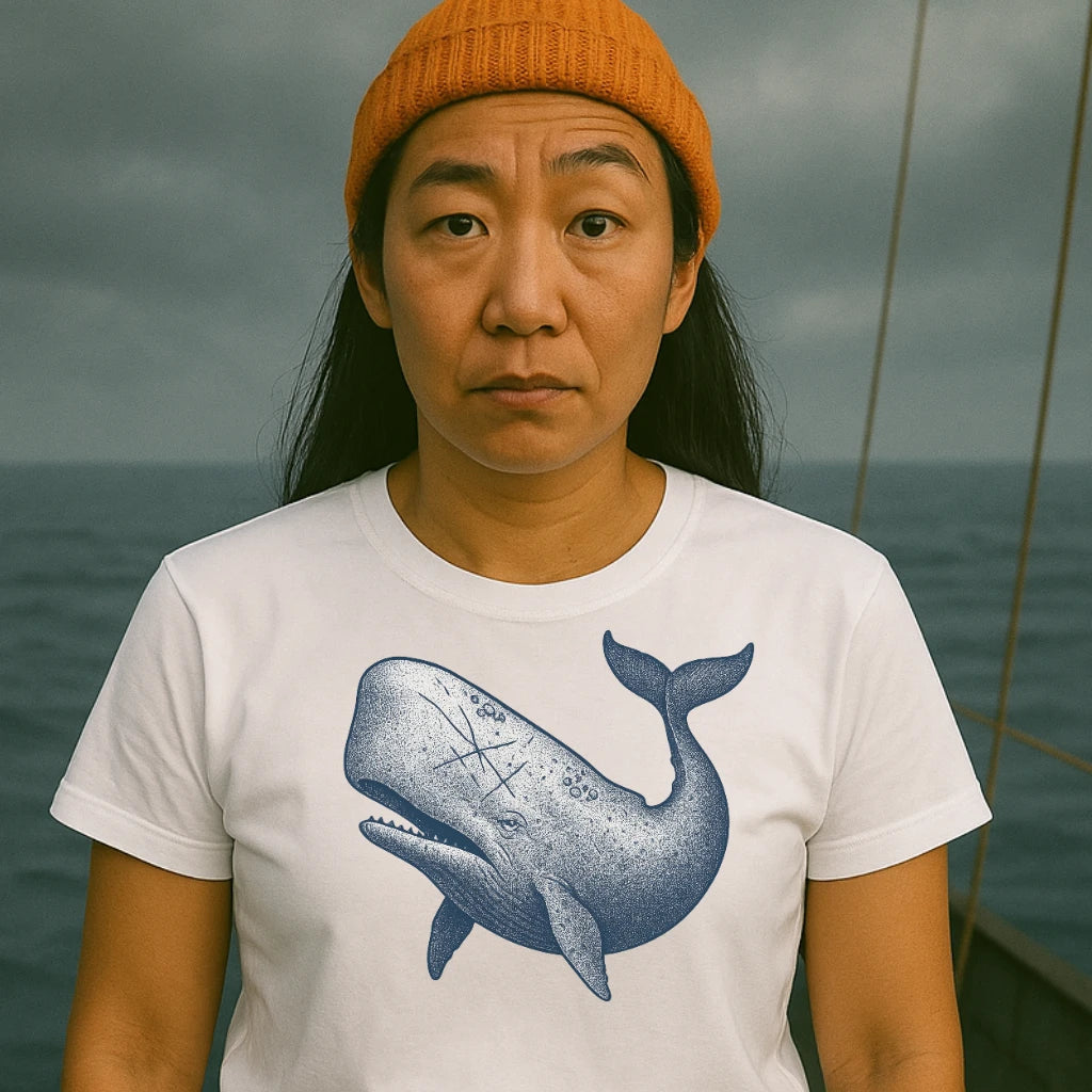 AtSea Moby Dick Starry Scars T-Shirt – Regular Fit | Graphic Oceanware