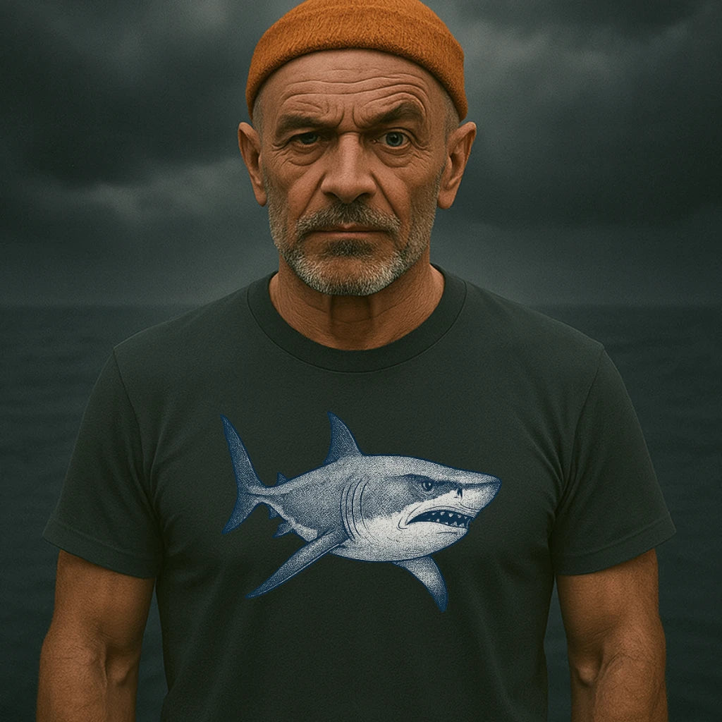AtSea Defiant Shark Ocean Spirit T-Shirt – Regular Fit | Graphic Oceanware