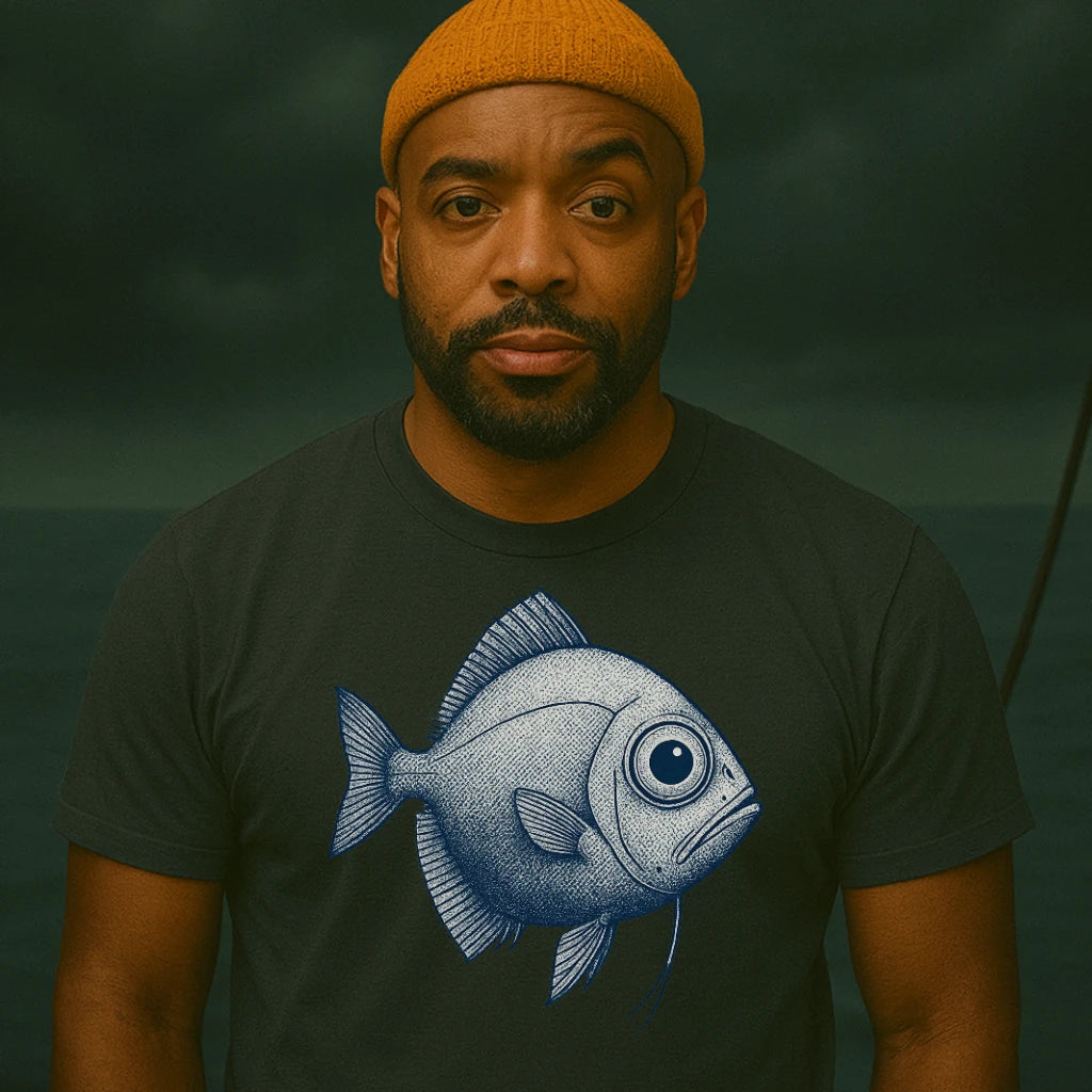 AtSea Dubious Angelfish Deep Dive T-Shirt – Regular Fit | Graphic Oceanware