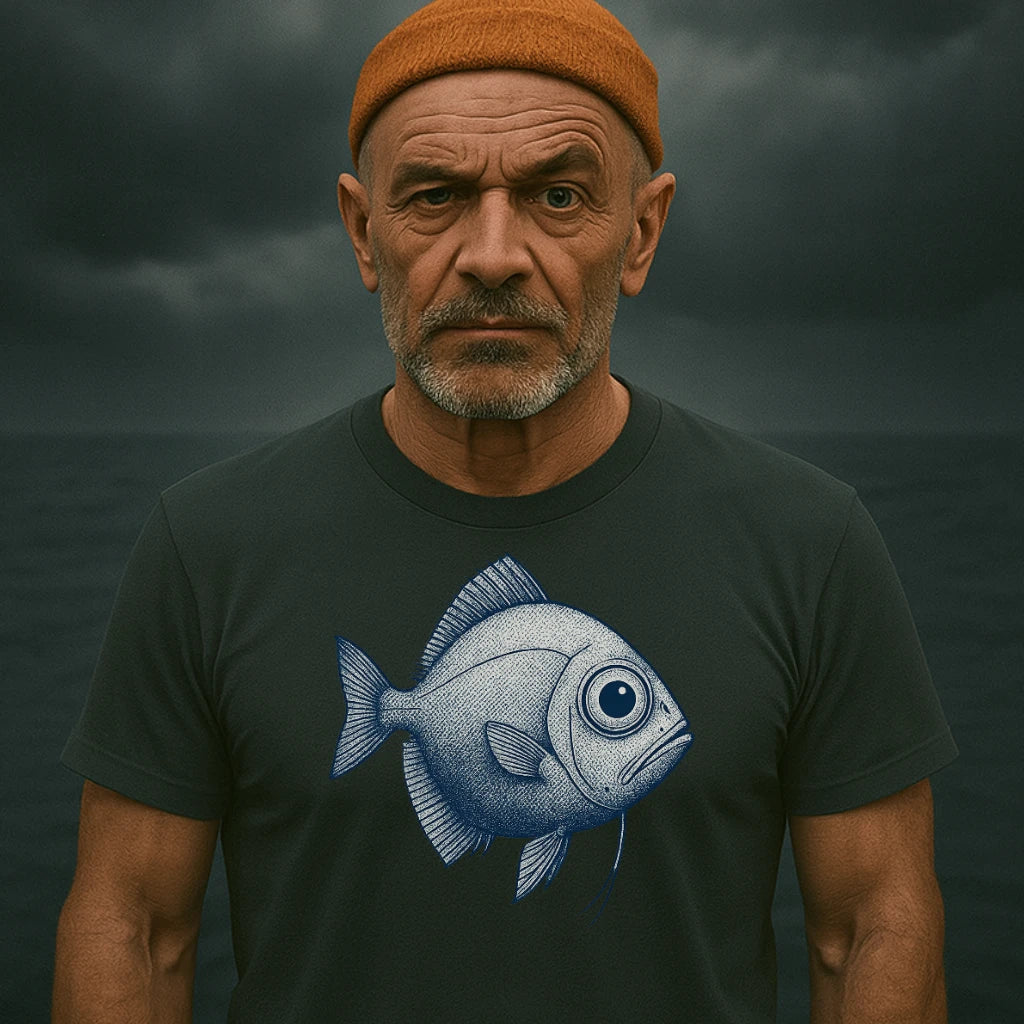 AtSea Dubious Angelfish Deep Dive T-Shirt – Regular Fit | Graphic Oceanware