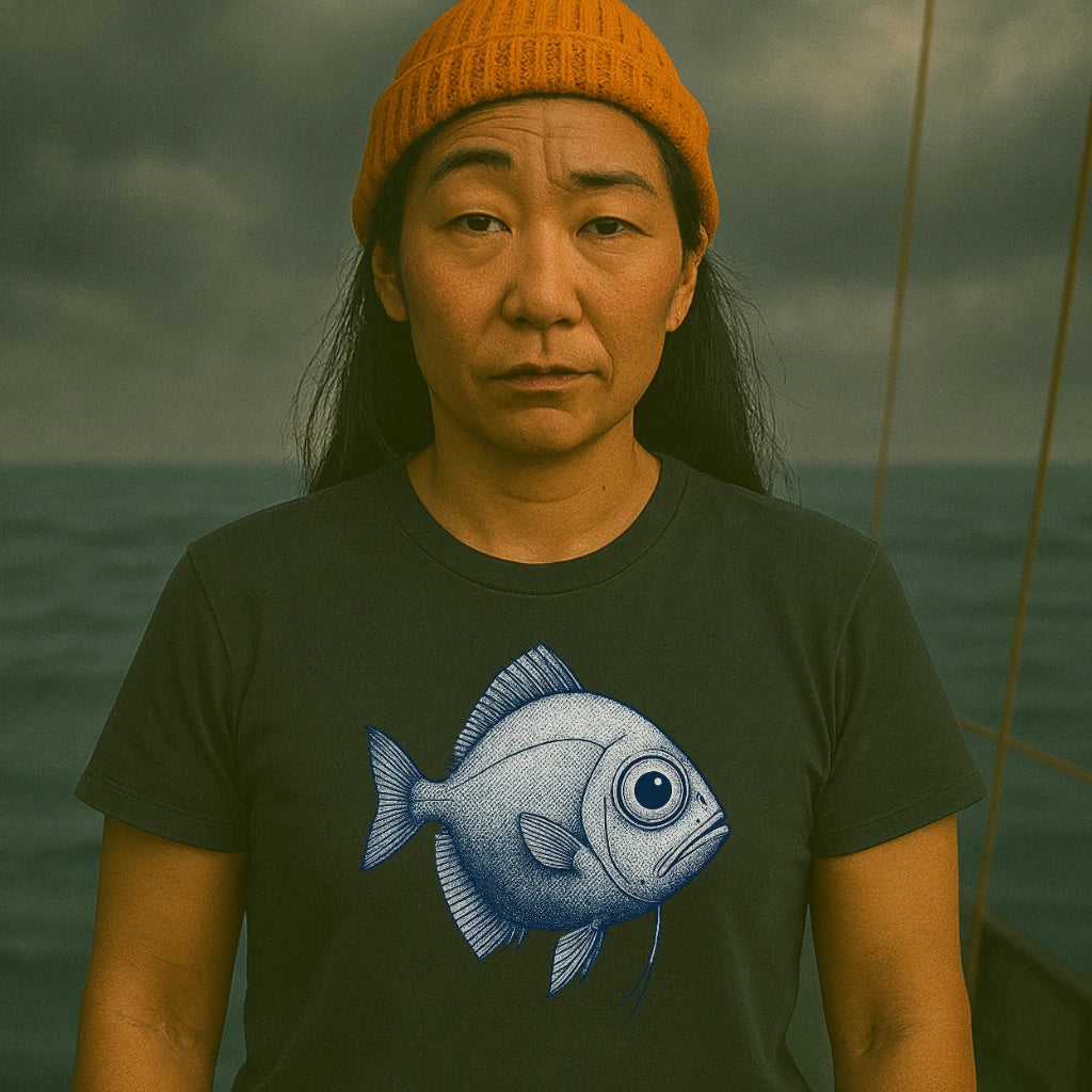 AtSea Dubious Angelfish Deep Dive T-Shirt – Regular Fit | Graphic Oceanware