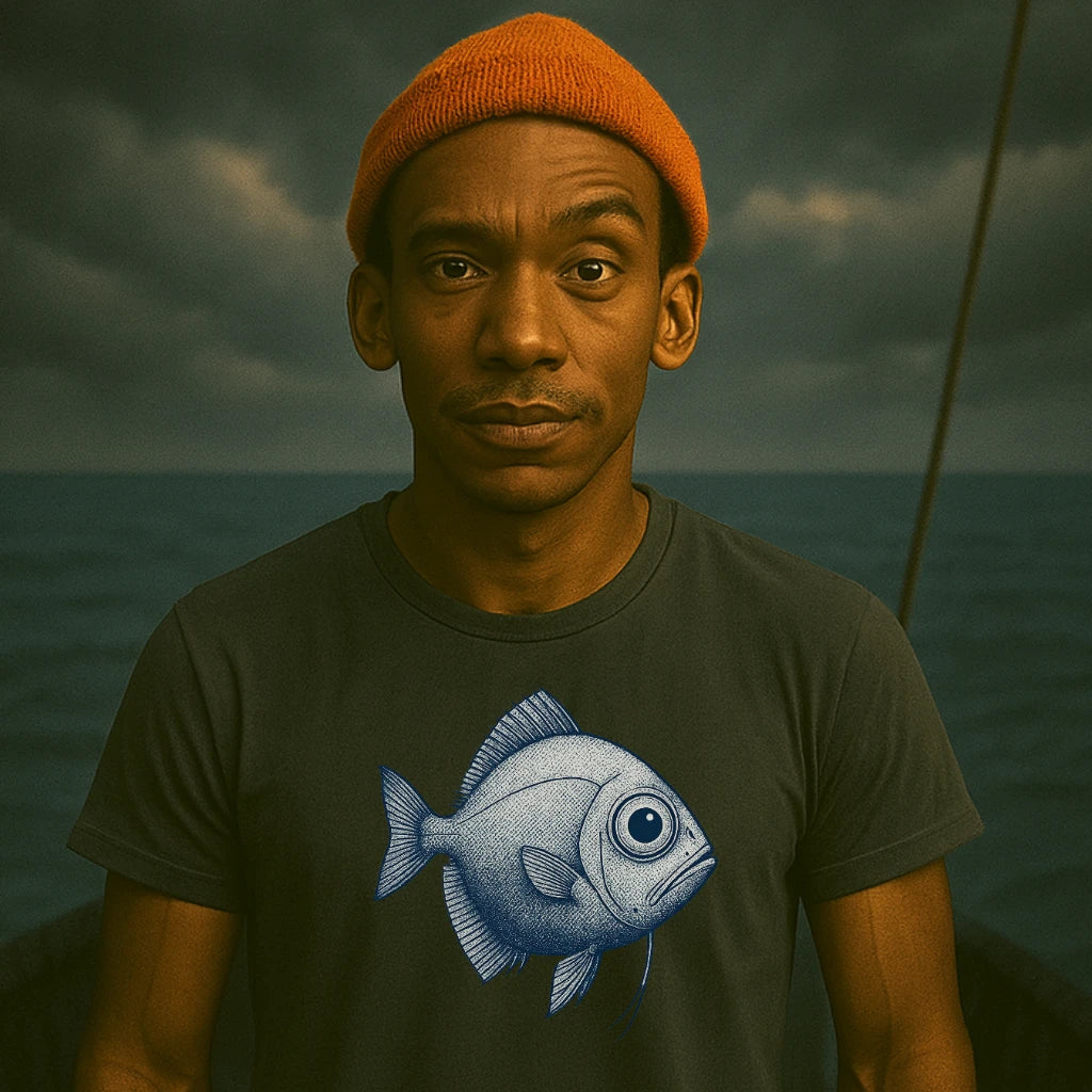 AtSea Dubious Angelfish Deep Dive T-Shirt – Regular Fit | Graphic Oceanware