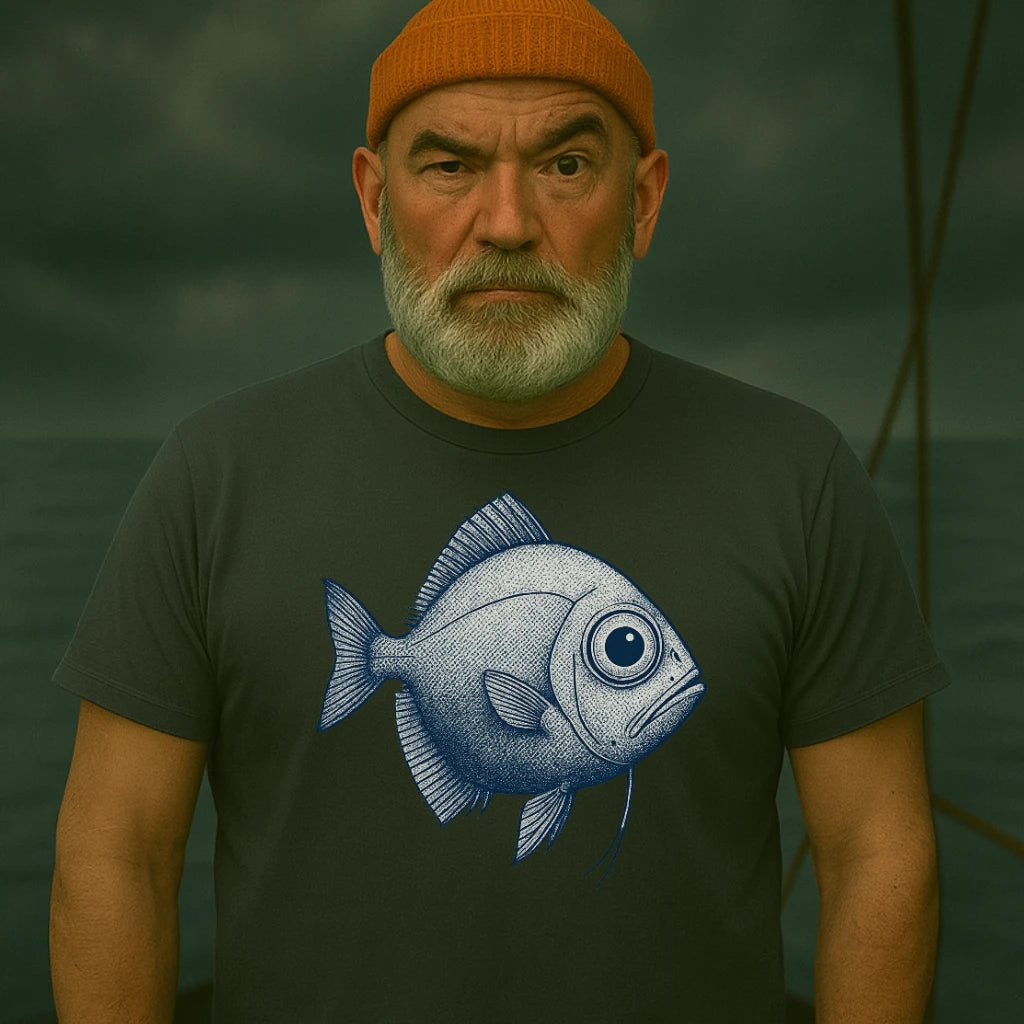 AtSea Dubious Angelfish Deep Dive T-Shirt – Regular Fit | Graphic Oceanware