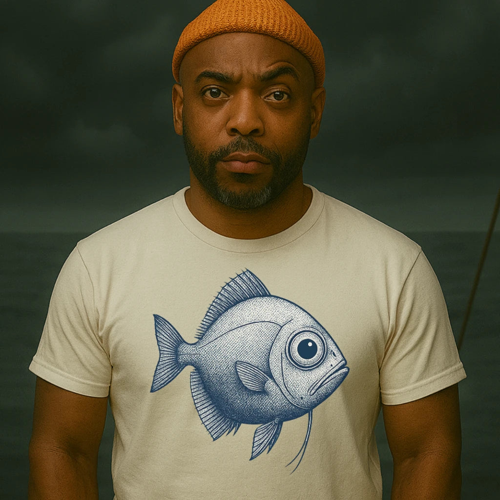 AtSea Dubious Angelfish Deep Dive T-Shirt – Regular Fit | Graphic Oceanware