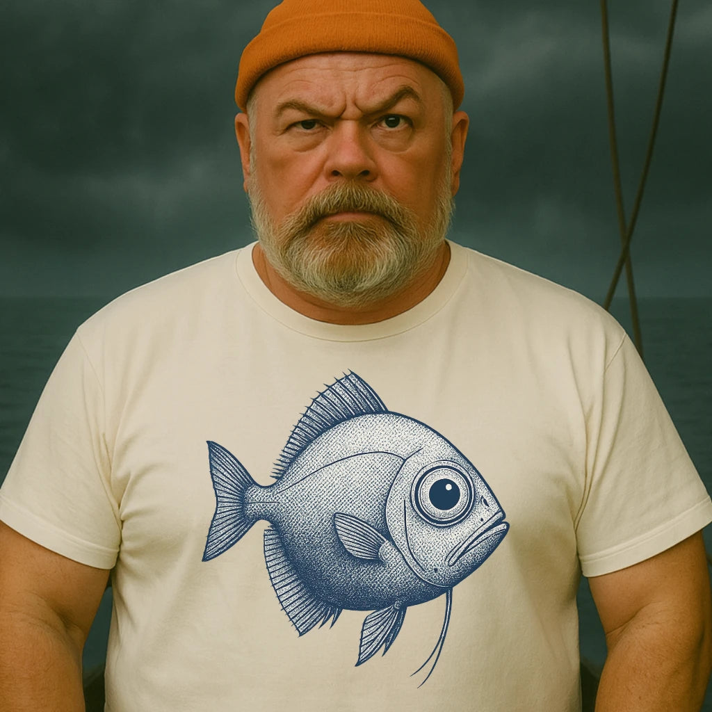 AtSea Dubious Angelfish Deep Dive T-Shirt – Regular Fit | Graphic Oceanware