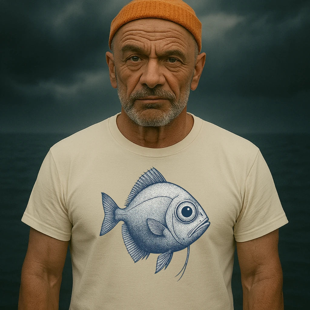 AtSea Dubious Angelfish Deep Dive T-Shirt – Regular Fit | Graphic Oceanware