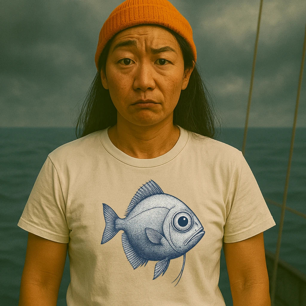 AtSea Dubious Angelfish Deep Dive T-Shirt – Regular Fit | Graphic Oceanware