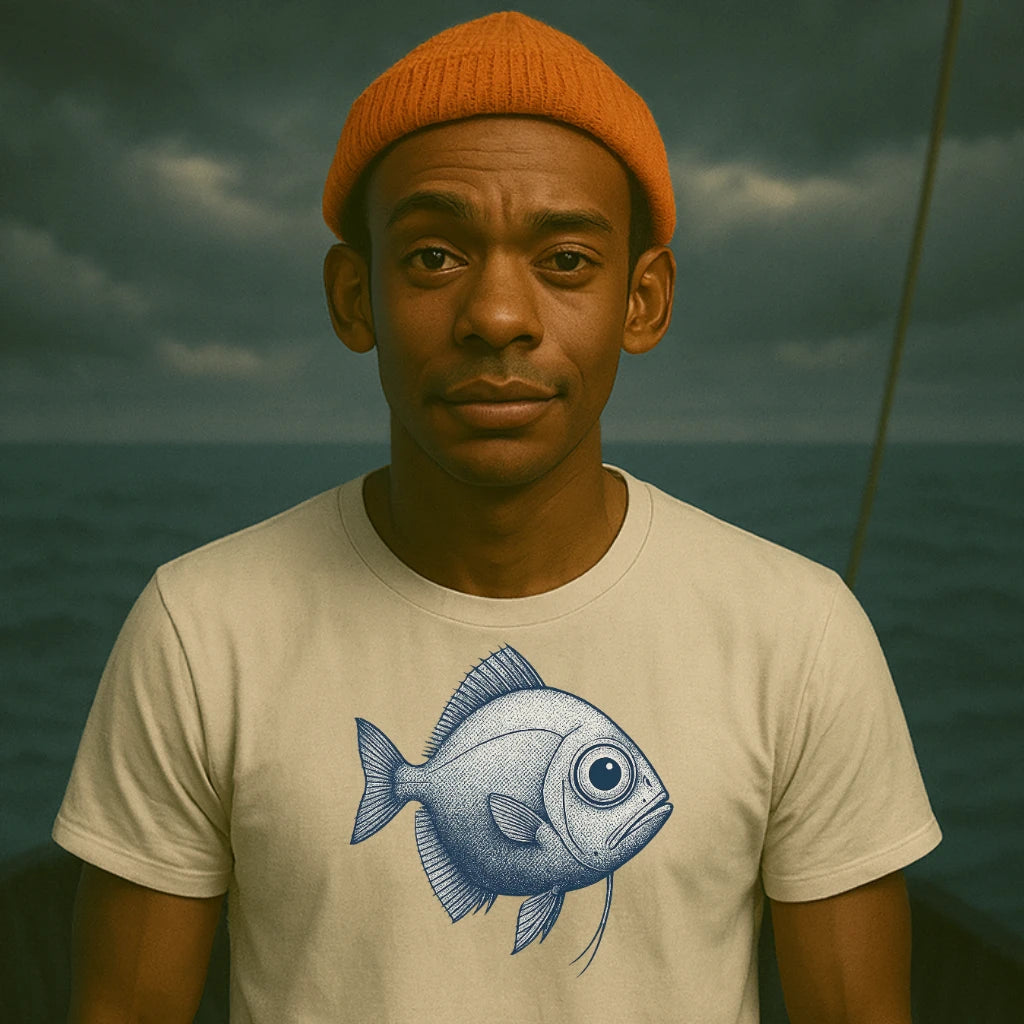 AtSea Dubious Angelfish Deep Dive T-Shirt – Regular Fit | Graphic Oceanware