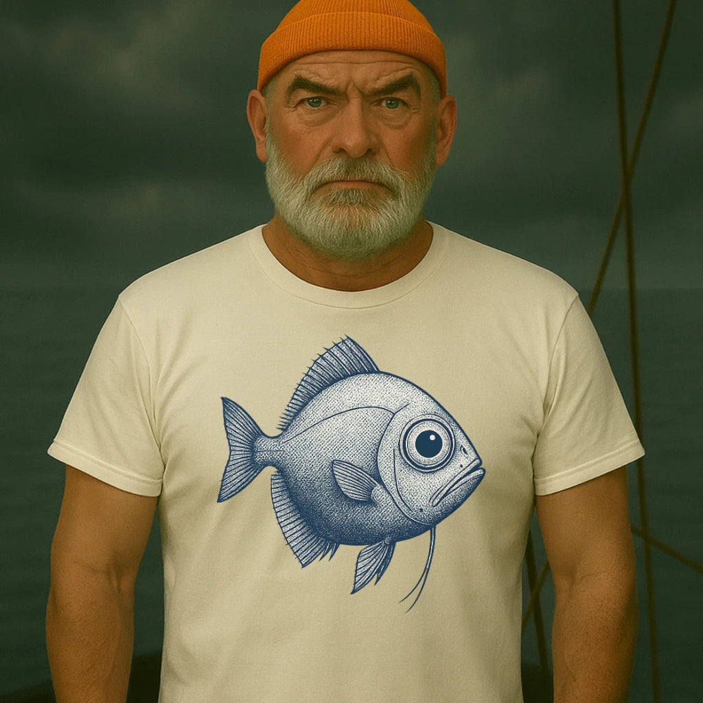 AtSea Dubious Angelfish Deep Dive T-Shirt – Regular Fit | Graphic Oceanware