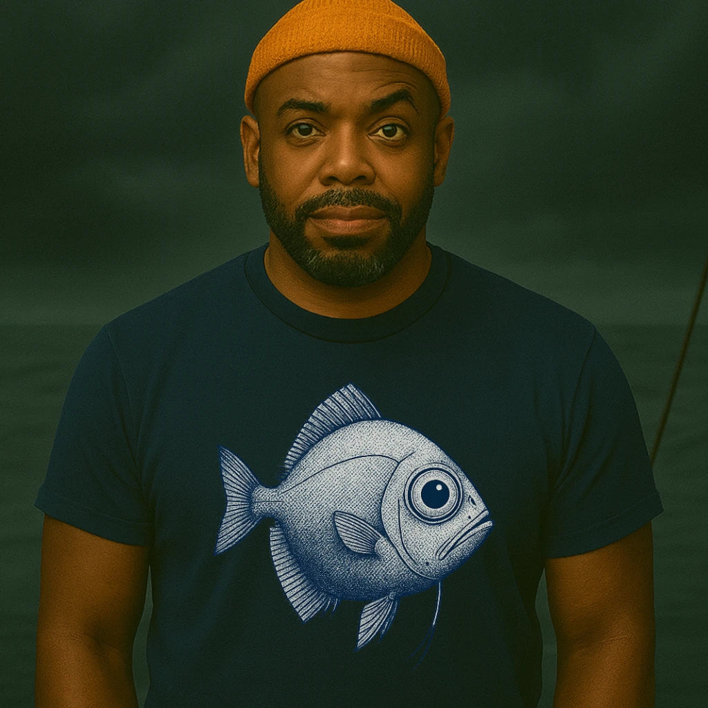 AtSea Dubious Angelfish Deep Dive T-Shirt – Regular Fit | Graphic Oceanware