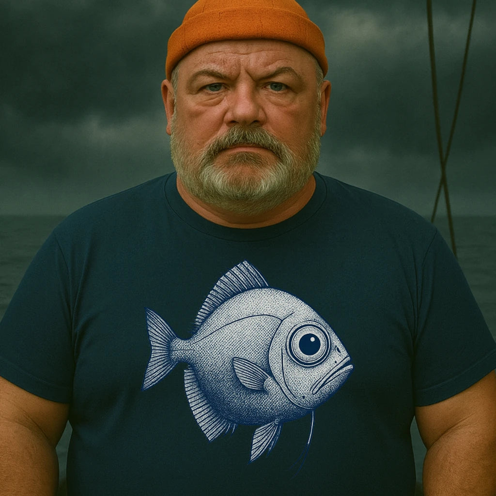 AtSea Dubious Angelfish Deep Dive T-Shirt – Regular Fit | Graphic Oceanware