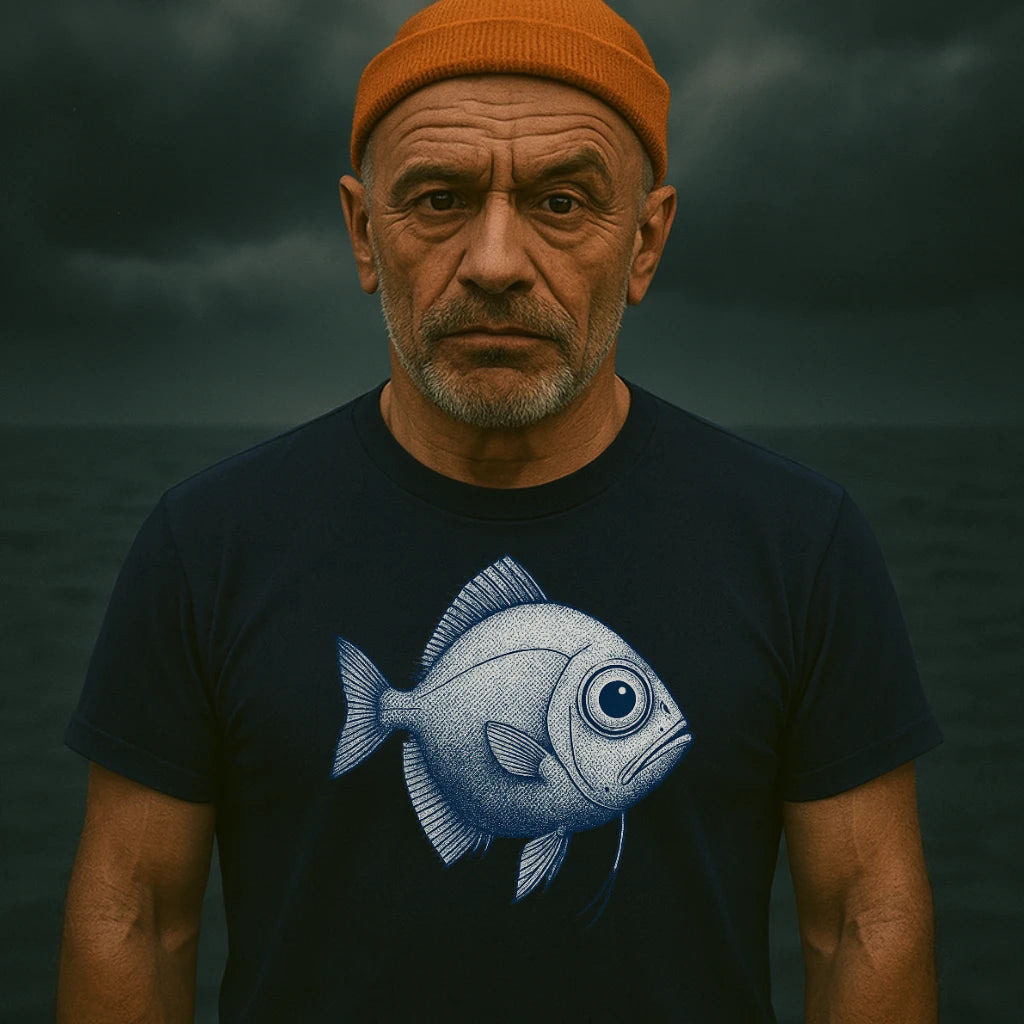 AtSea Dubious Angelfish Deep Dive T-Shirt – Regular Fit | Graphic Oceanware