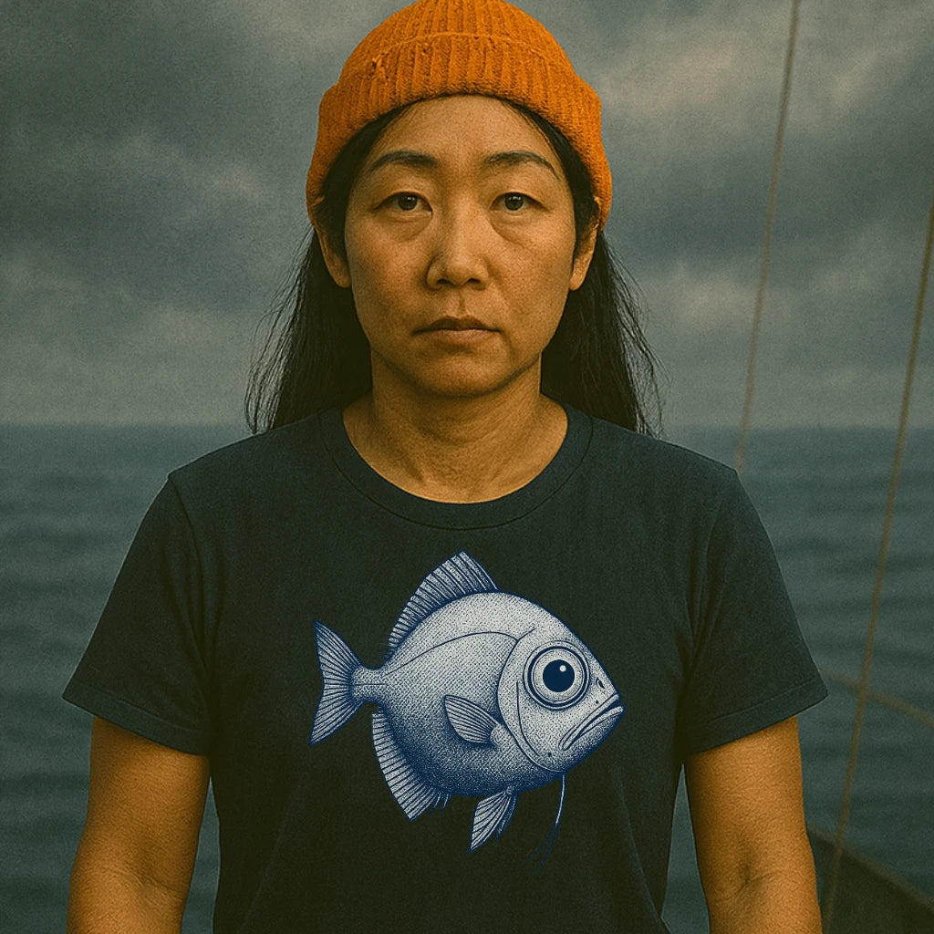 AtSea Dubious Angelfish Deep Dive T-Shirt – Regular Fit | Graphic Oceanware