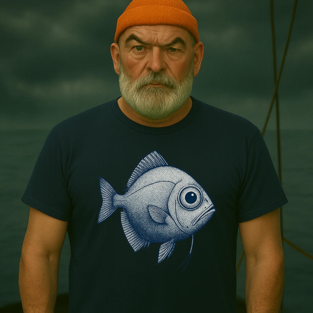 AtSea Dubious Angelfish Deep Dive T-Shirt – Regular Fit | Graphic Oceanware