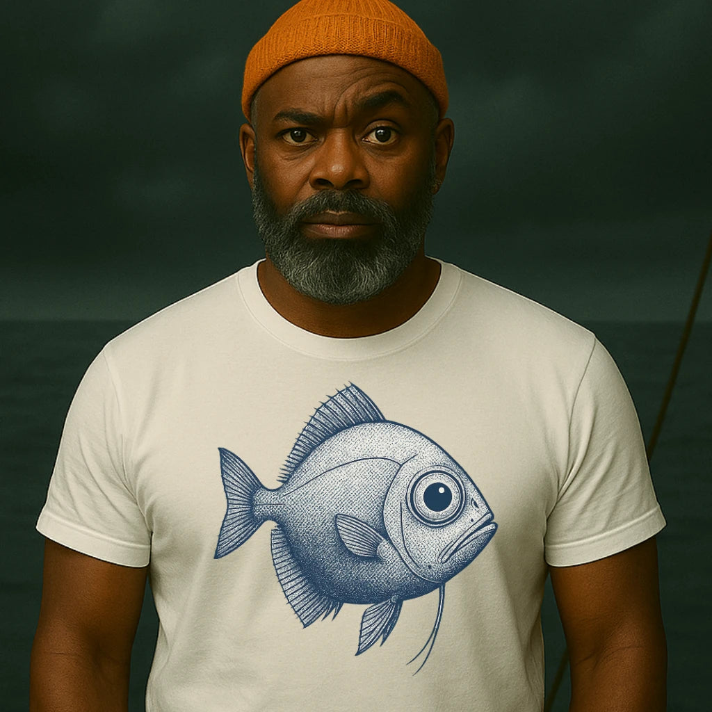 AtSea Dubious Angelfish Deep Dive T-Shirt – Regular Fit | Graphic Oceanware