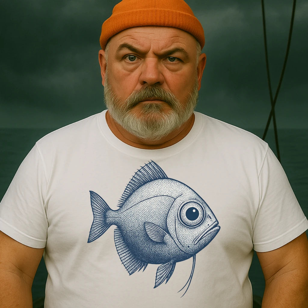 AtSea Dubious Angelfish Deep Dive T-Shirt – Regular Fit | Graphic Oceanware