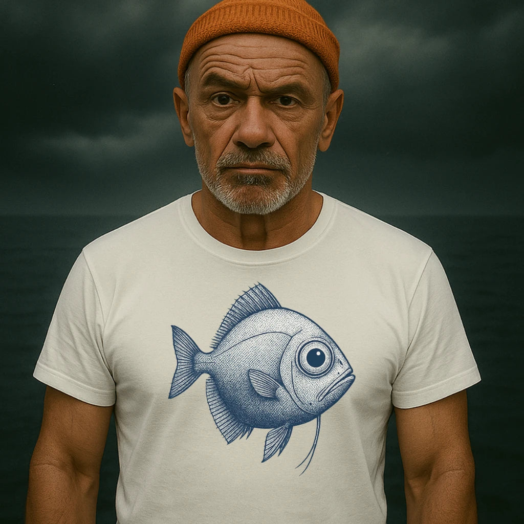 AtSea Dubious Angelfish Deep Dive T-Shirt – Regular Fit | Graphic Oceanware