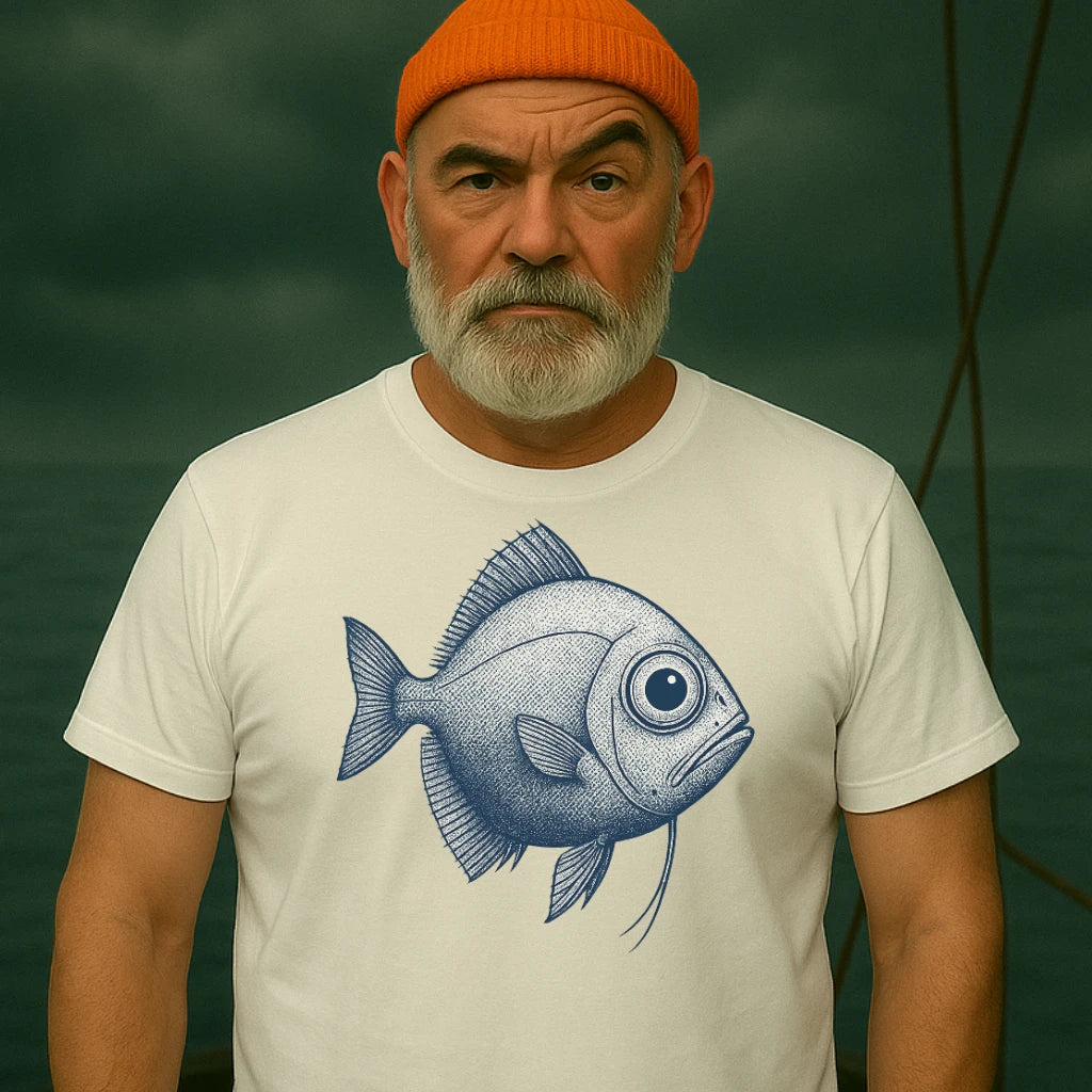 AtSea Dubious Angelfish Deep Dive T-Shirt – Regular Fit | Graphic Oceanware