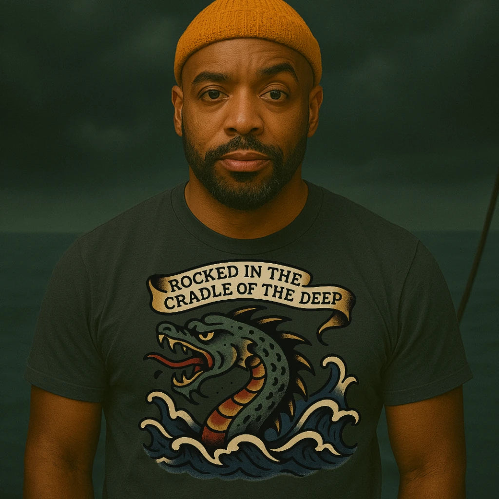 AtSea Leviathan Cradle Of The Deep T-Shirt – Regular Fit | Graphic Oceanware