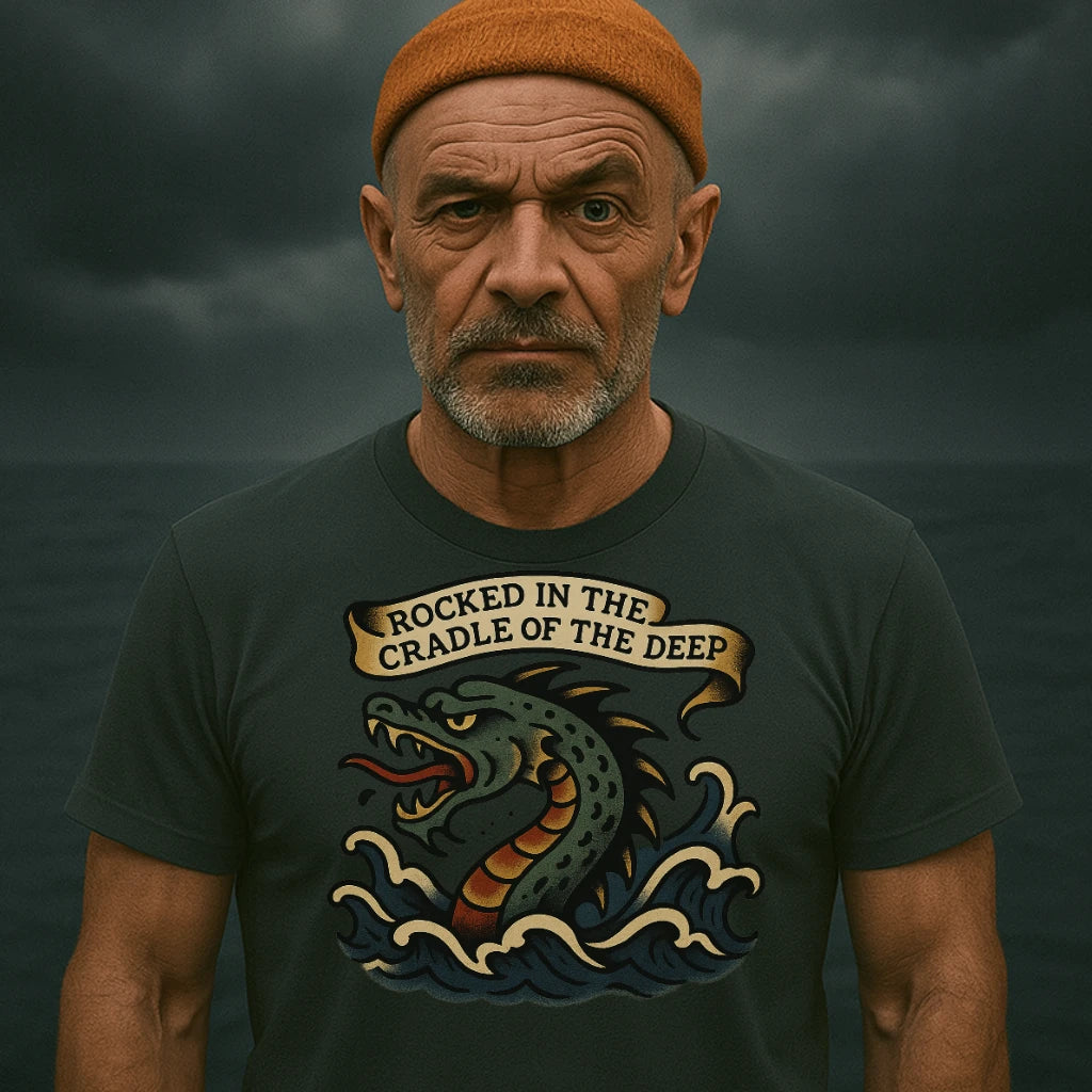 AtSea Leviathan Cradle Of The Deep T-Shirt – Regular Fit | Graphic Oceanware