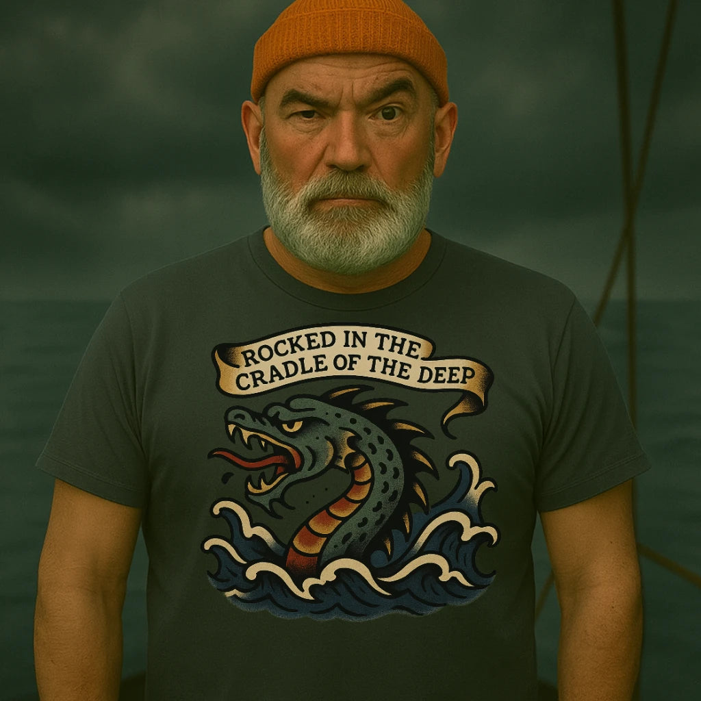 AtSea Leviathan Cradle Of The Deep T-Shirt – Regular Fit | Graphic Oceanware