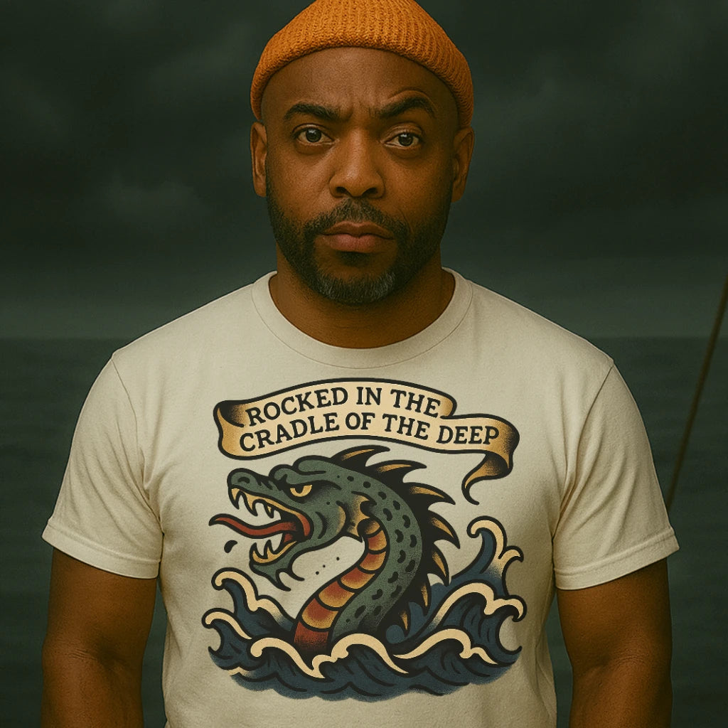 AtSea Leviathan Cradle Of The Deep T-Shirt – Regular Fit | Graphic Oceanware