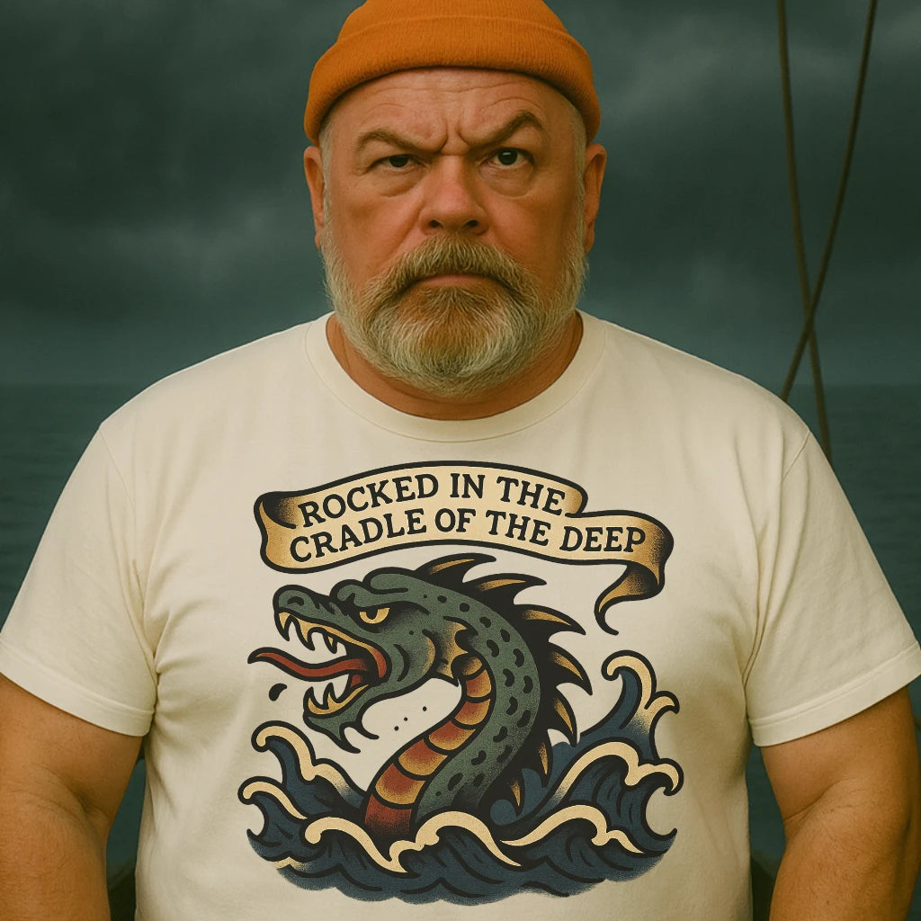 AtSea Leviathan Cradle Of The Deep T-Shirt – Regular Fit | Graphic Oceanware
