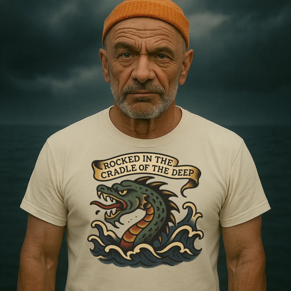 AtSea Leviathan Cradle Of The Deep T-Shirt – Regular Fit | Graphic Oceanware