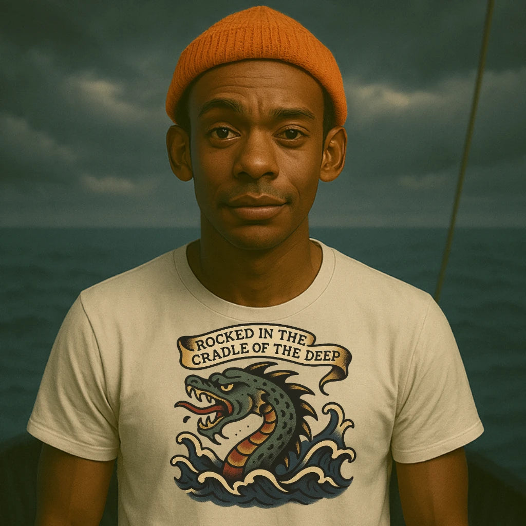 AtSea Leviathan Cradle Of The Deep T-Shirt – Regular Fit | Graphic Oceanware