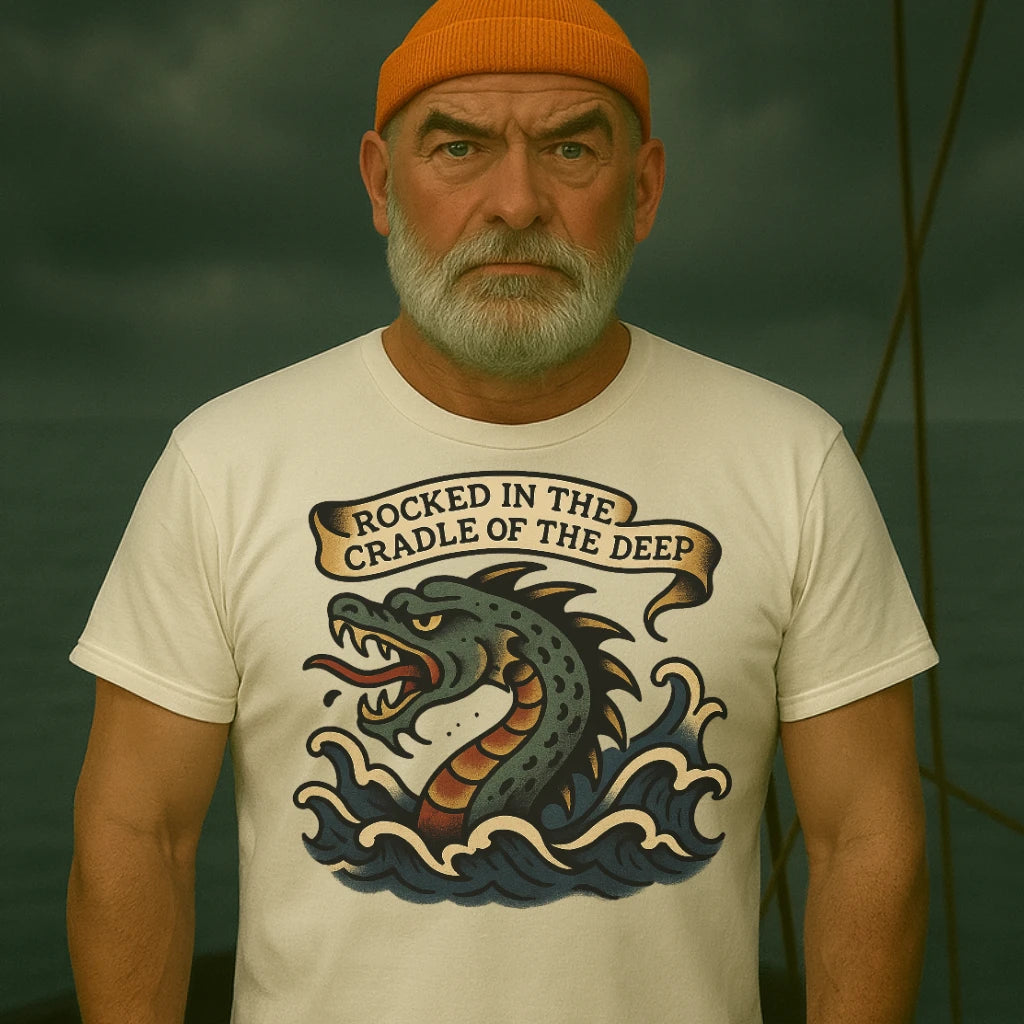 AtSea Leviathan Cradle Of The Deep T-Shirt – Regular Fit | Graphic Oceanware