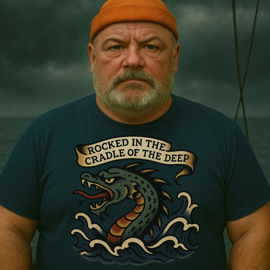 AtSea Leviathan Cradle Of The Deep T-Shirt – Regular Fit | Graphic Oceanware