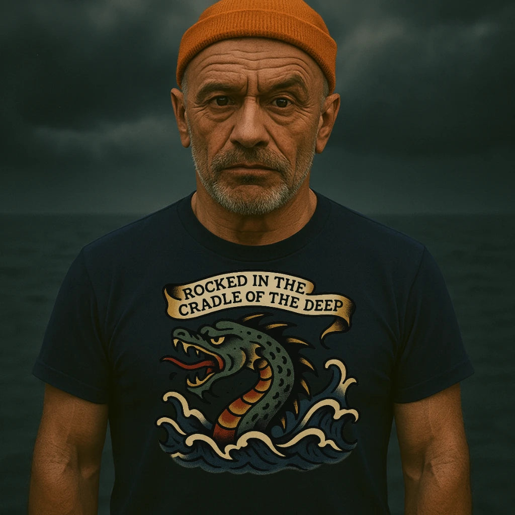 AtSea Leviathan Cradle Of The Deep T-Shirt – Regular Fit | Graphic Oceanware