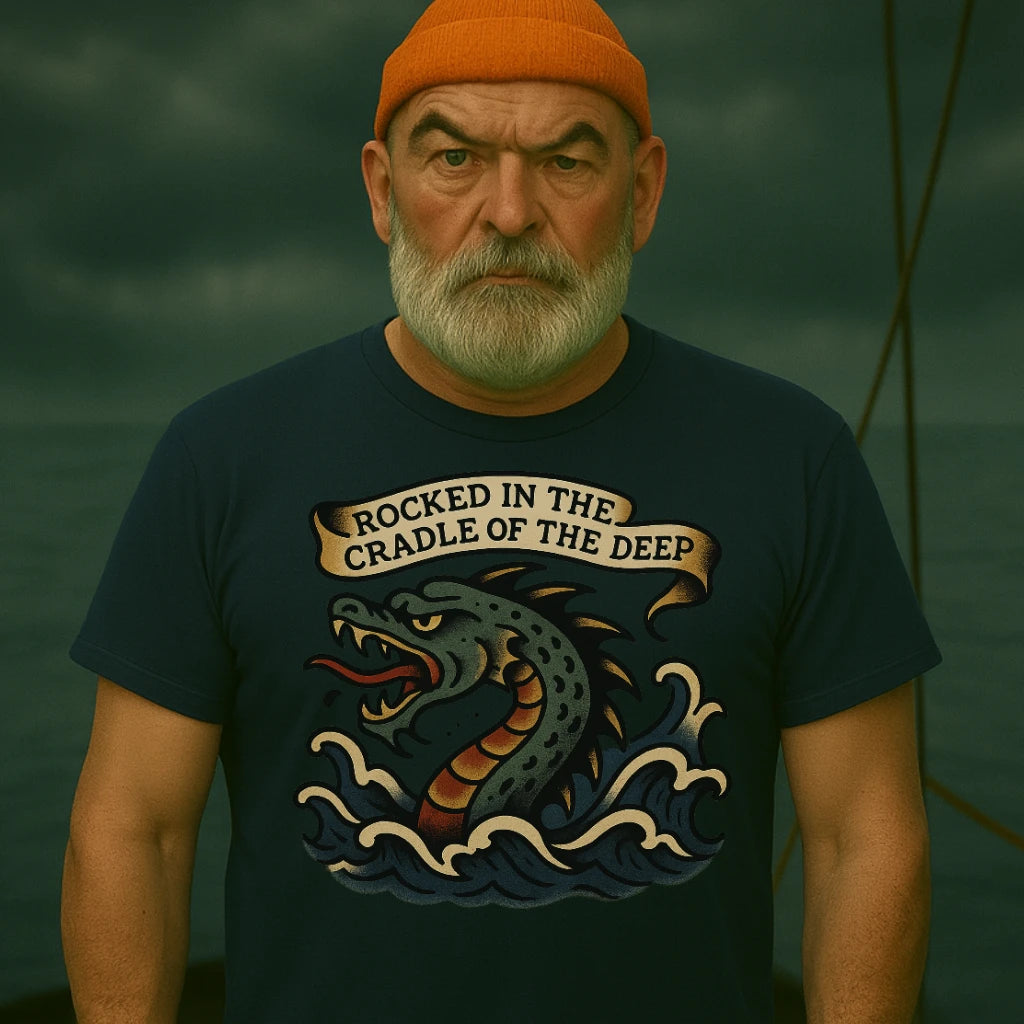 AtSea Leviathan Cradle Of The Deep T-Shirt – Regular Fit | Graphic Oceanware