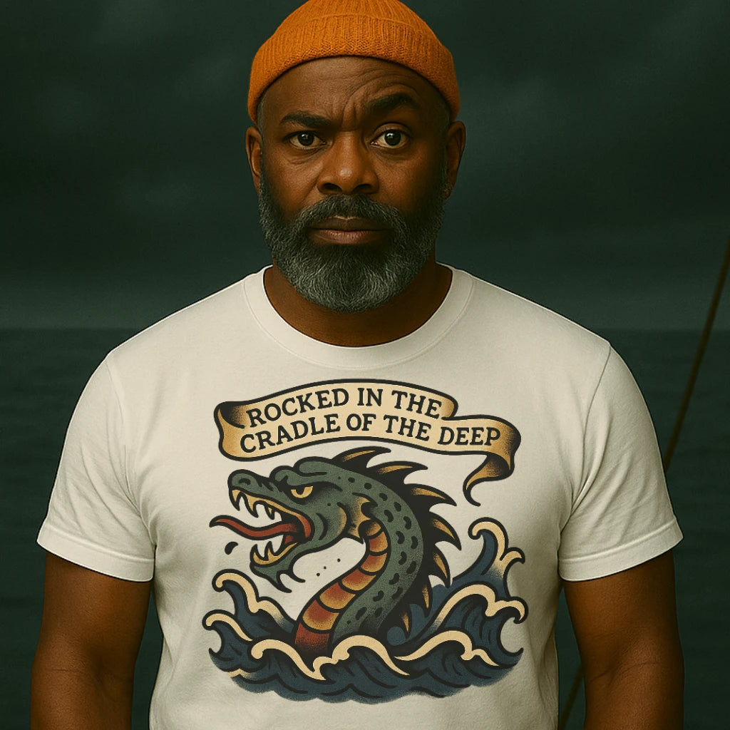 AtSea Leviathan Cradle Of The Deep T-Shirt – Regular Fit | Graphic Oceanware