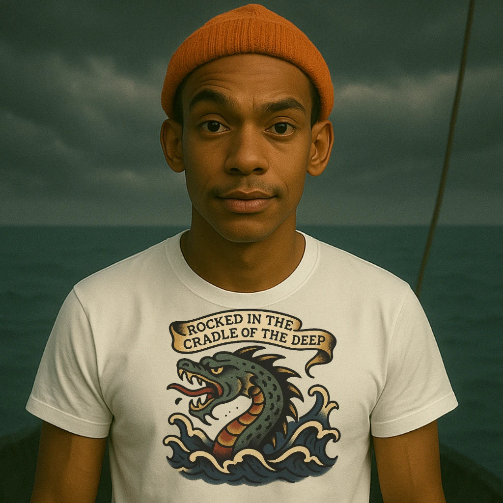 AtSea Leviathan Cradle Of The Deep T-Shirt – Regular Fit | Graphic Oceanware