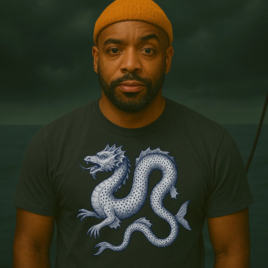 AtSea Oars And Rudders Graphic Design T-Shirt – Regular Fit | Graphic Oceanware