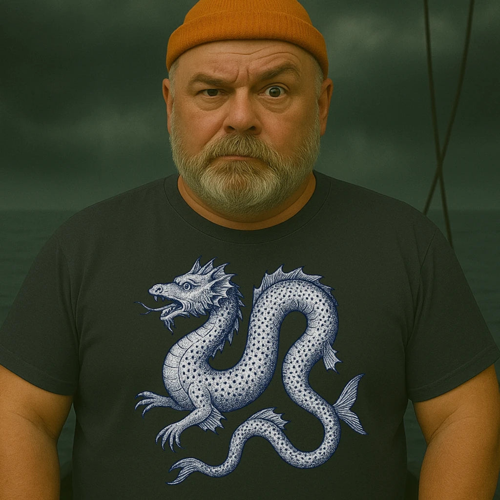 AtSea Oars And Rudders Graphic Design T-Shirt – Regular Fit | Graphic Oceanware