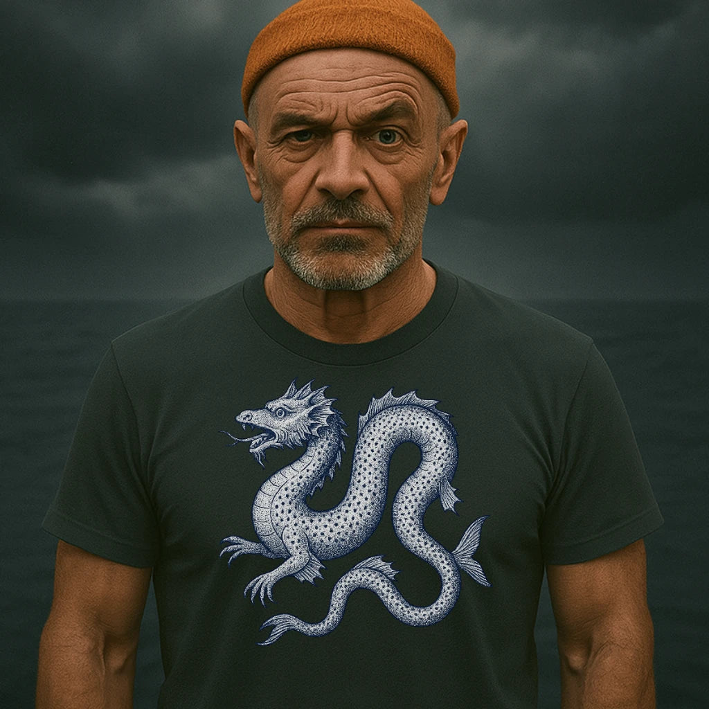 AtSea Oars And Rudders Graphic Design T-Shirt – Regular Fit | Graphic Oceanware